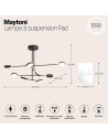 MAYTONI Пендел Fad - MOD070PL-L48B3K - 8