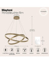 MAYTONI Пендел Rim - MOD058PL-L74BS4K - 11