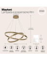 MAYTONI Пендел Rim - MOD058PL-L74BS4K - 14