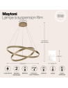 MAYTONI Пендел Rim - MOD058PL-L74BS4K - 15