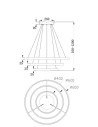 MAYTONI Пендел Rim - MOD058PL-L100B4K - 9