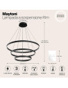 MAYTONI Пендел Rim - MOD058PL-L100B4K - 10