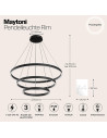 MAYTONI Пендел Rim - MOD058PL-L100B4K - 13