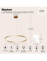 MAYTONI Пендел Rim - MOD058PL-L42BS4K - 11