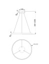MAYTONI Пендел Rim - MOD058PL-L32BS4K - 7