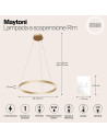 MAYTONI Пендел Rim - MOD058PL-L32BS4K - 9