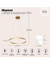 MAYTONI Пендел Rim - MOD058PL-L32BS4K - 10
