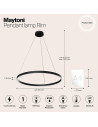 MAYTONI Пендел Rim - MOD058PL-L42B4K - 8