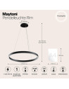 MAYTONI Пендел Rim - MOD058PL-L32B4K - 8