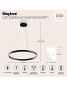 MAYTONI Пендел Rim - MOD058PL-L32B4K - 12