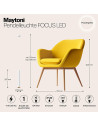 MAYTONI Пендел Focus LED - P072PL-L12W3K-1 - 12