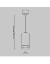 MAYTONI Пендел Orlo - P085PL-12W4K-B - 9