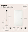 MAYTONI Пендел Рей - P022PL-L10B - 9