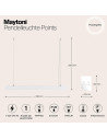 MAYTONI Пендел Точки - P050PL-L40W4K - 9