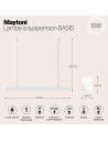 MAYTONI Пендел BASIS - P051PL-L40W4K - 7