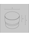 MAYTONI Декоративен акрилен дифузер RingSAcr-12-W - RINGSACR-12-W - 4