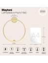 MAYTONI Стенна лампа Halo - MOD005WL-L22BSK1 - 6