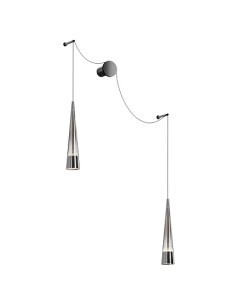 MAYTONI Стенна лампа Sintesi - P090WL-L24CH3K - Цена | LEDs4economy 2