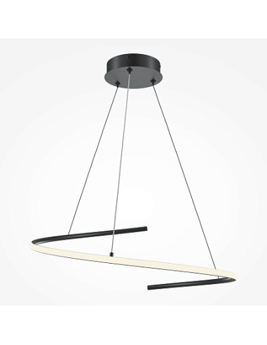 MAYTONI Пендел Curve - MOD242PL-L33BK | Leds4economy.com