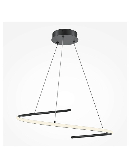 MAYTONI Пендел Curve - MOD242PL-L33BK | Leds4economy.com