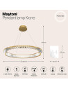 MAYTONI Пендел Krone - P097PL-L45G4K - 5