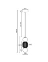 MAYTONI Пендел Drop - MOD273PL-L16CH3K - 6