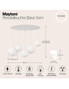 MAYTONI Пендел Basic form - MOD321PL-05W1 - 6
