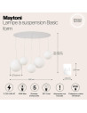 MAYTONI Пендел Basic form - MOD321PL-05W1 - 9
