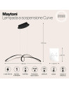 MAYTONI Пендел Curve - MOD156PL-L52B4K - 10