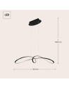 MAYTONI Пендел Curve - MOD156PL-L52B4K - 11