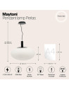 MAYTONI Пендел Perlas - P062PL-01W - 8