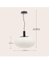 MAYTONI Пендел Perlas - P062PL-01W - 9