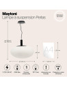 MAYTONI Пендел Perlas - P062PL-01W - 10