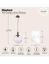 MAYTONI Пендел Perlas - P061PL-01GR - 3