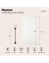 MAYTONI Стенна лампа Rotta - MOD413WL-L8B3K - 9