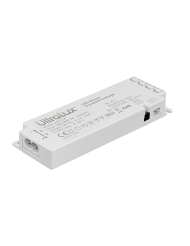 Захранване, стабилизирано, за мебелно светодиодно осветление 12V DC, 36W, 4 порта, 3А, IP20