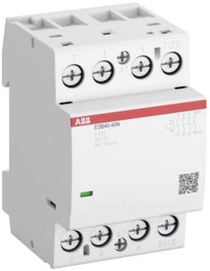 ABB Модулен контактор ESB 40A 3NO-1NC 230ac/dc 3 мод. - 1SAE341111R0631 - Цена | LEDs4economy