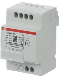 ABB Модулен звънчев трансформатор TS24/4-8-12 3 мод. - 2CSM228705R0812 - Цена | LEDs4economy