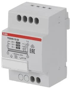 ABB Модулен звънчев трансформатор TS24/8-12-24 3 мод. - 2CSM228695R0812 - Цена | LEDs4economy