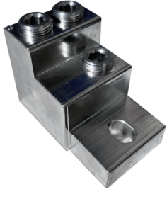 MOREK Неизолиран конектор към устройство OTH301-3 3xAl/Cu 70-300 mm² h64mm 1250A 690V - MAC3301A14 - Цена | LEDs4economy