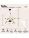 MAYTONI Пендел Jackson - T546PL-12B - 8