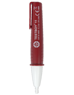 TESTBOY Детектор на напрежение безконтактен CAT III 110...1000Vac, LED и звук, Testboy 11 - 4028532200664 - Цена | LEDs4economy
