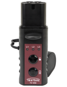 TESTBOY Тестер за зарядни станции AC Type 2, LED, Testboy TV 950 - 4028532209506 - Цена | LEDs4economy