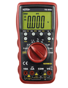 TESTBOY Дигитален мултицет с Bluetooth T-RMS CAT III 0…600Vac/dc, 0…10A, LCD и звук, Testboy 4000 - 4028532240004 - Цена | LEDs4