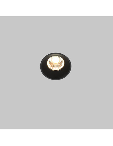 MAYTONI Кръгла лампа Downlight - DL058-7W3K-TRS-B | Leds4economy.