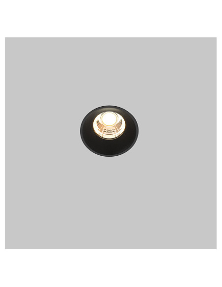 MAYTONI Кръгла лампа Downlight - DL058-7W3K-TRS-B | Leds4economy.