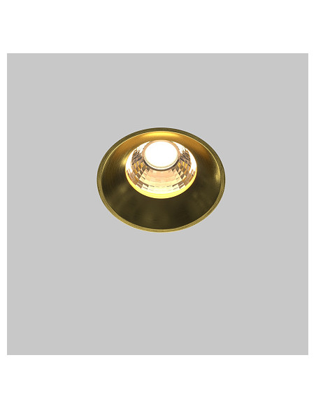 MAYTONI Кръгла лампа Downlight - DL058-12W3K-TRS-BS | 