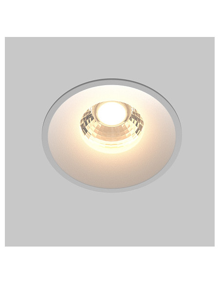 MAYTONI Кръгла лампа Downlight - DL058-12W3K-W | Leds4economy.com