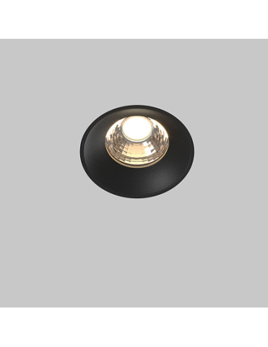 MAYTONI Кръгла лампа Downlight - DL058-12W3K-TRS-B | Leds4economy