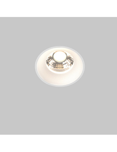 MAYTONI Кръгла лампа Downlight - DL058-12W3K-TRS-W | Leds4economy